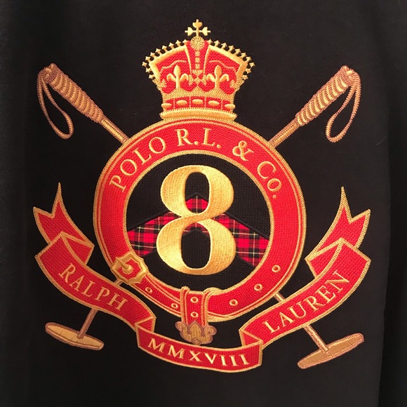 Ralph Lauren NEW spectacular fleece shirt, Red Label, NWT, Large - Picture 5 of 12